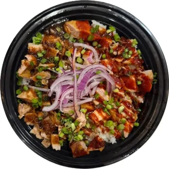 Galbi & Spicy Mixed Sauce Rice Bowl.